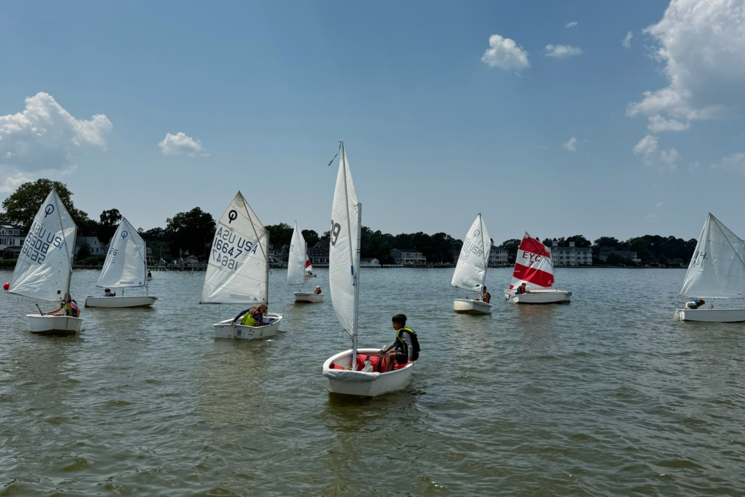 Junior Sailors on the Choptank